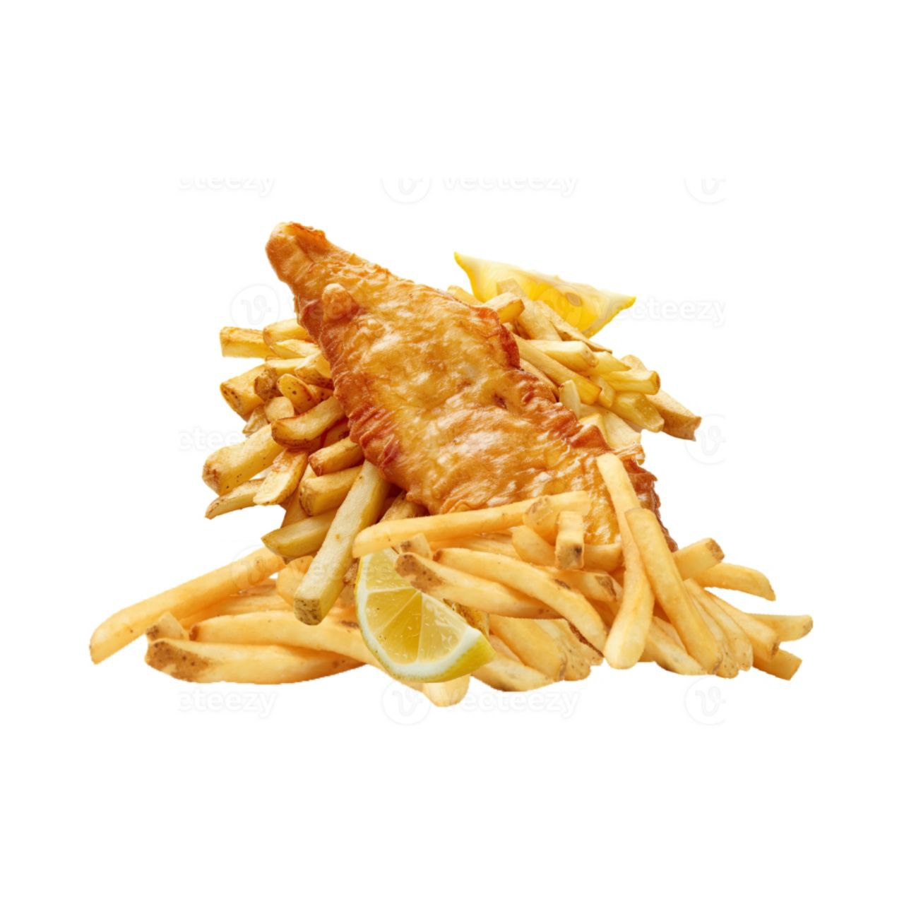 Hake & Chips (Medium)